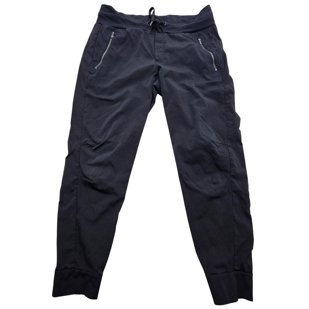 Athleta Trekkie North Joggers Black Size 10 Hiking Travel Pants S/405726-00